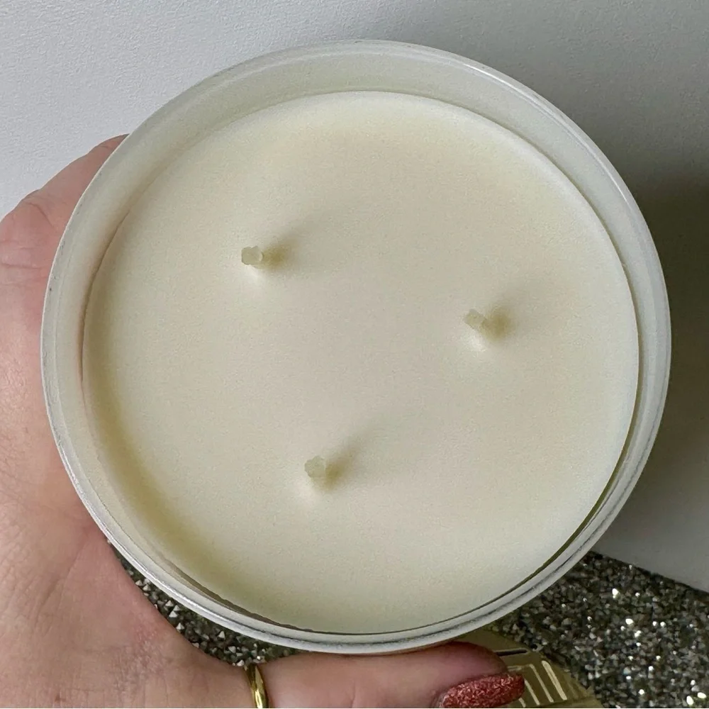 Bath and Body Works 3 Wick Candle Watermelon & Wild Mint Limited Edition NWT